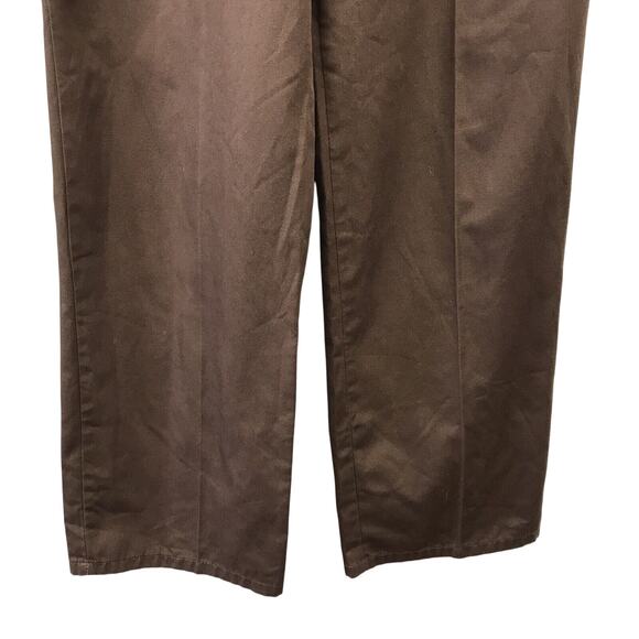 Cherokee Pants Womens XS Scrub Brown Elastic Waist Pockets - Picture 3 of 8